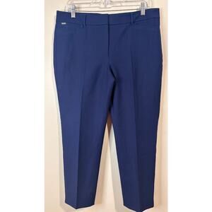 White House Black Market Blue Cropped Pants